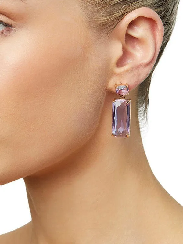 Anna Lavender Earrings