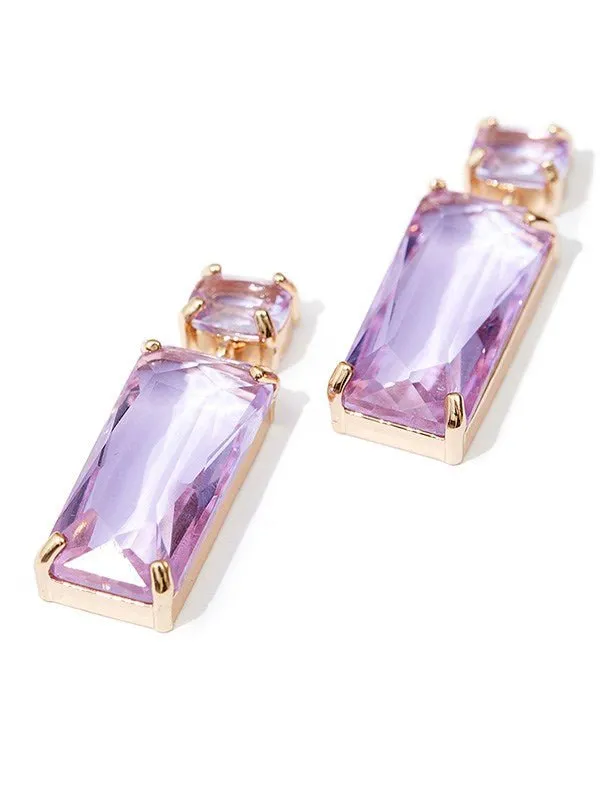 Anna Lavender Earrings