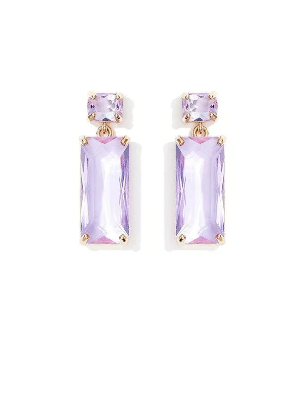 Anna Lavender Earrings