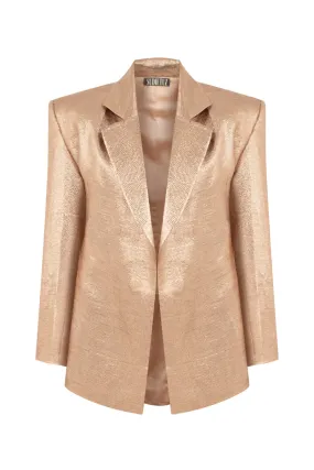 BRONZE SHIMMER BLAZER