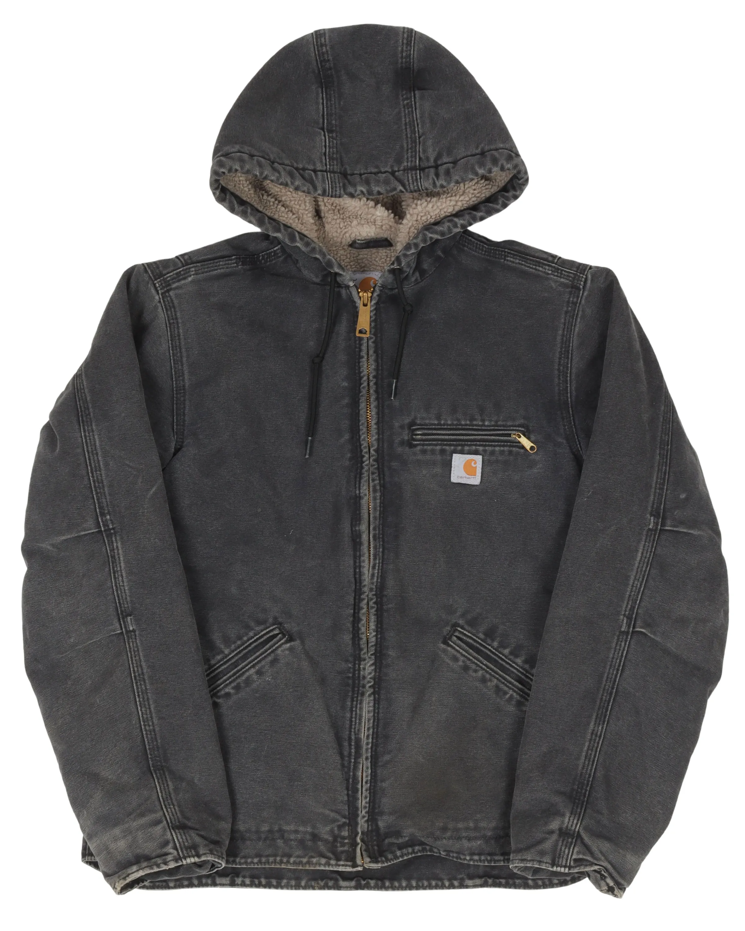 Carhartt Hooded Work Fleece Lined Jacket