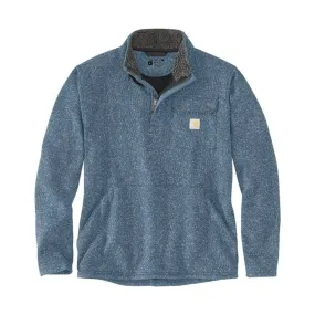 Carhartt Men's Quarter Zip Pocket Sweater Fleece - Thundercloud