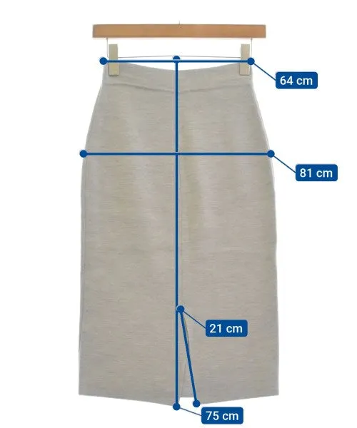 Cruciani Knee length skirts