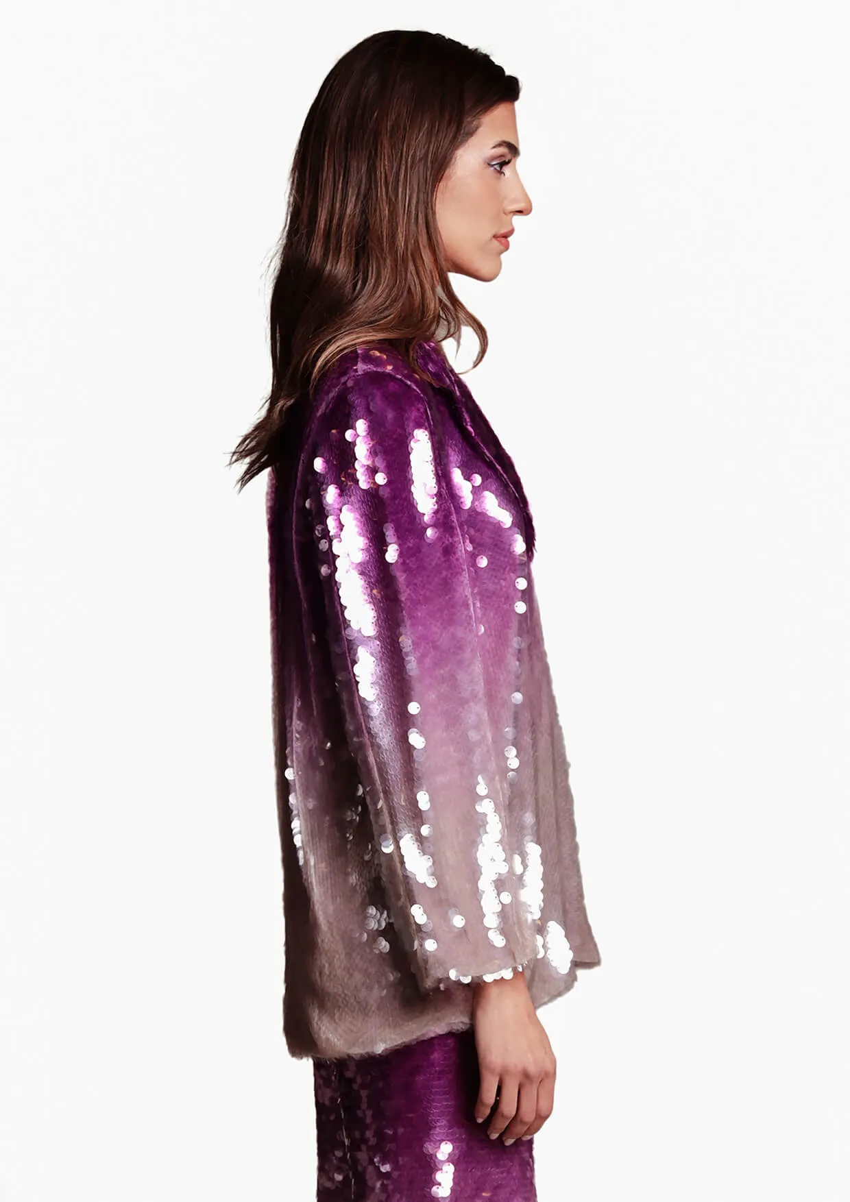 Gaïa Oversized Sequin Blazer