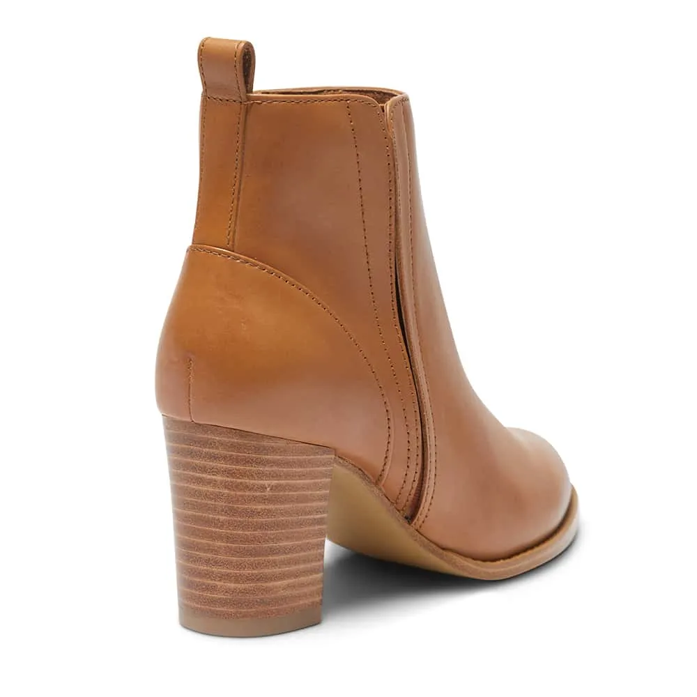 Geronimo Boot in Tan Leather