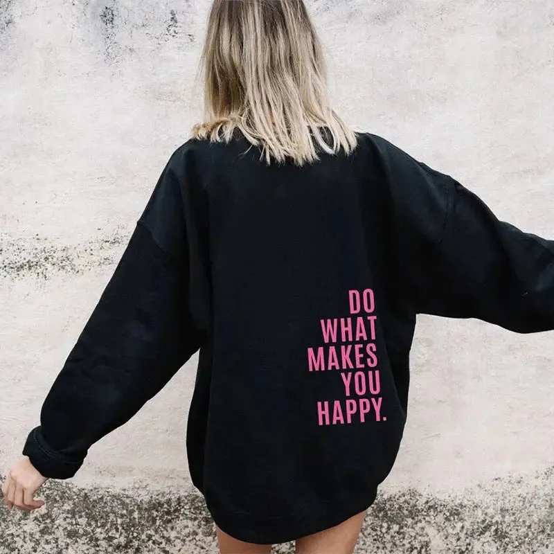 Loose Hoodie Sweatshirt