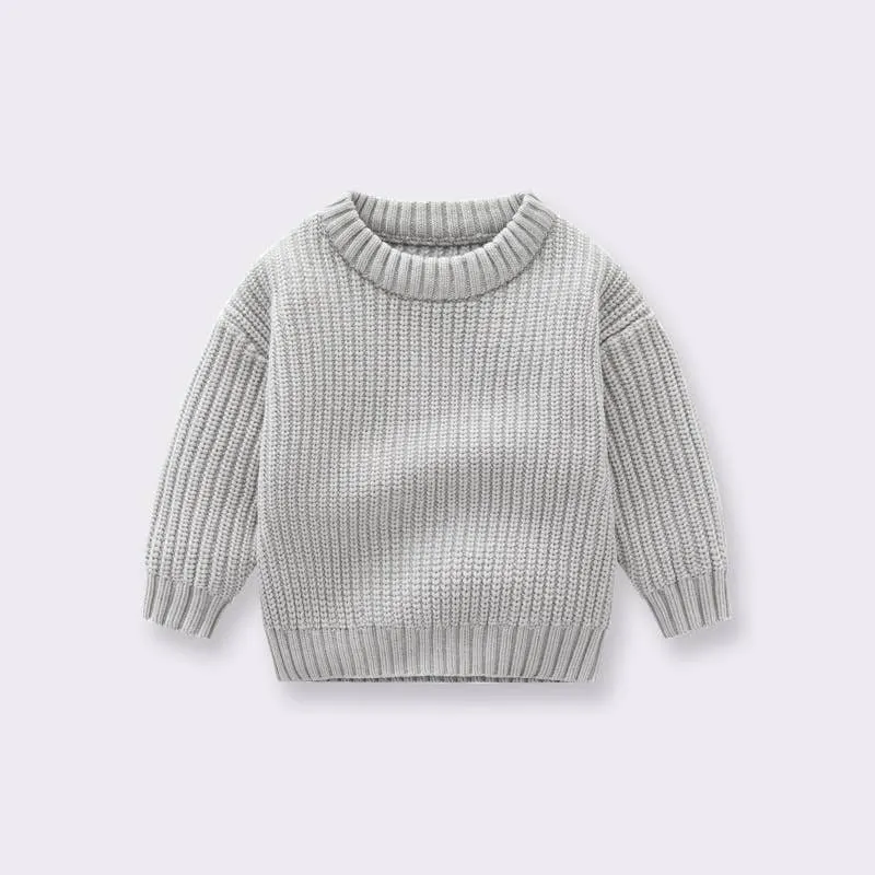 Loose Knitted Sweater Pullover