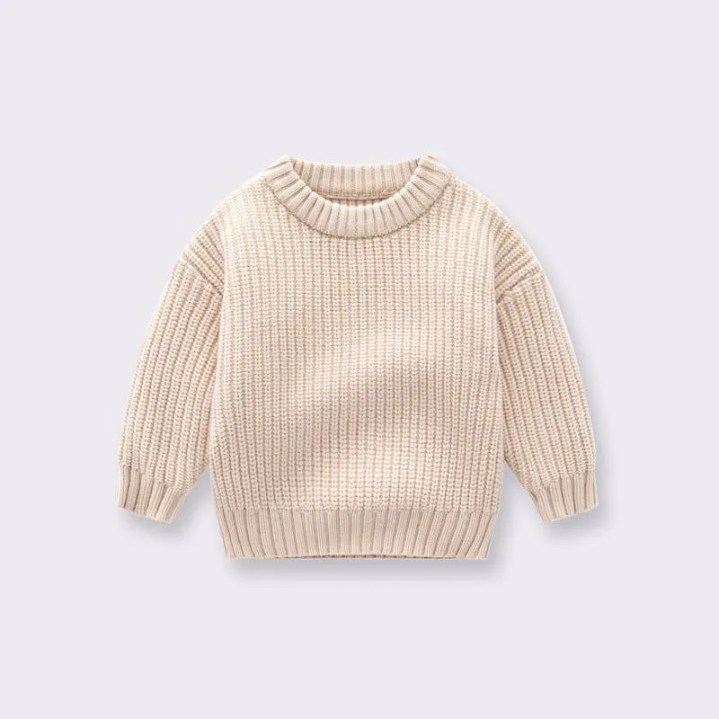 Loose Knitted Sweater Pullover