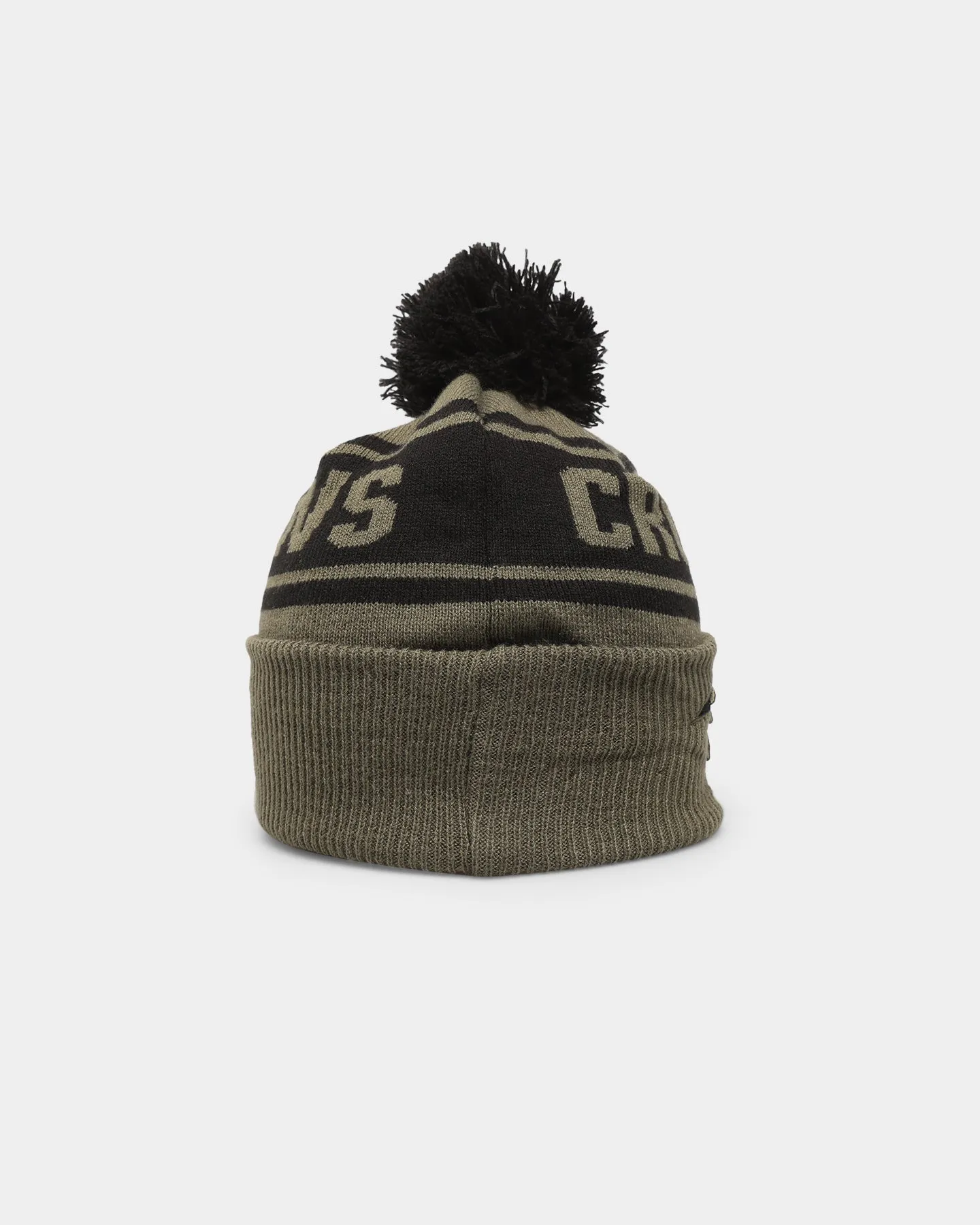 New Era Adelaide Crows 'AFL '22 Olive' Pom Knit Beanie Green