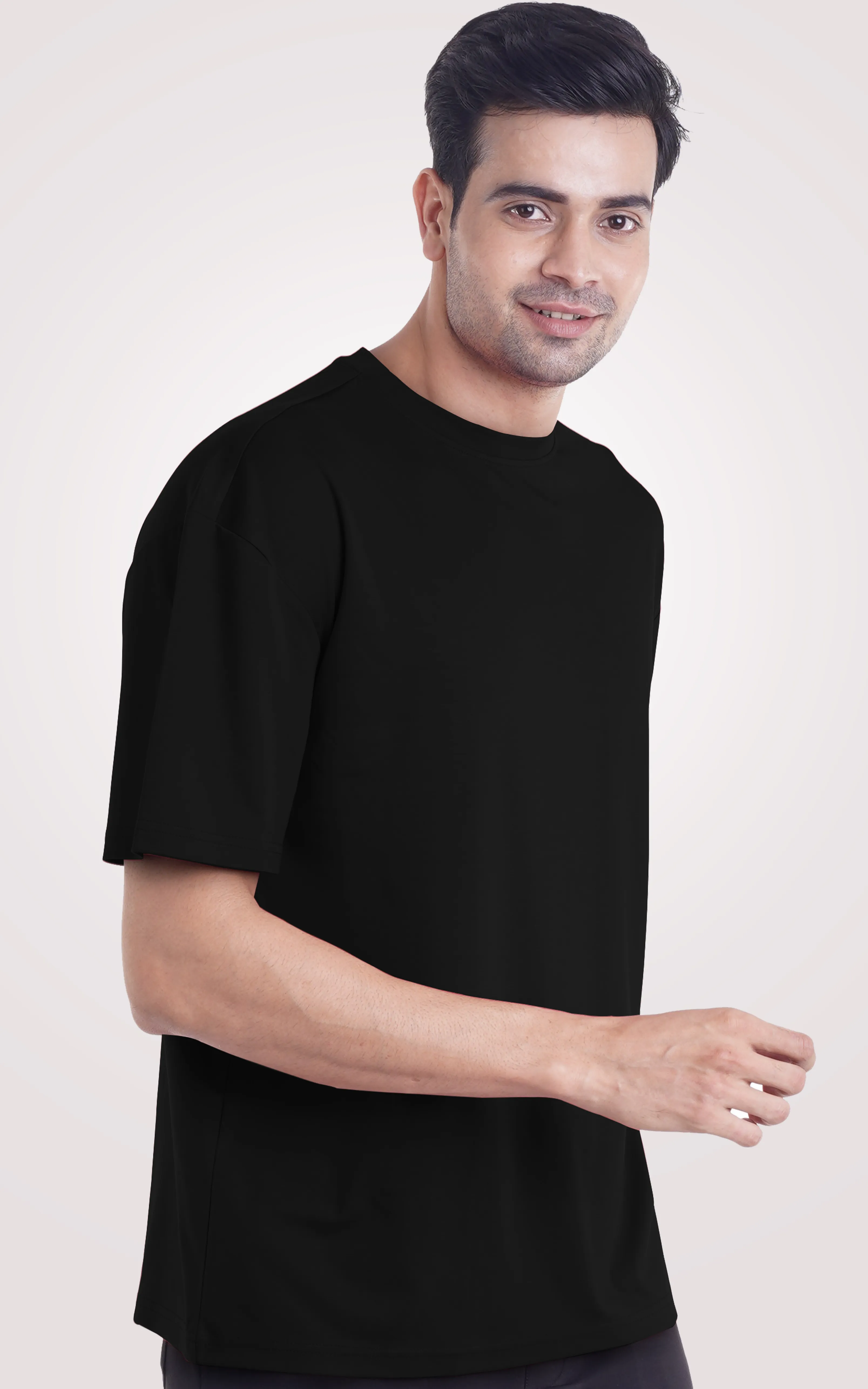 Plain Black Over Size T-Shirt