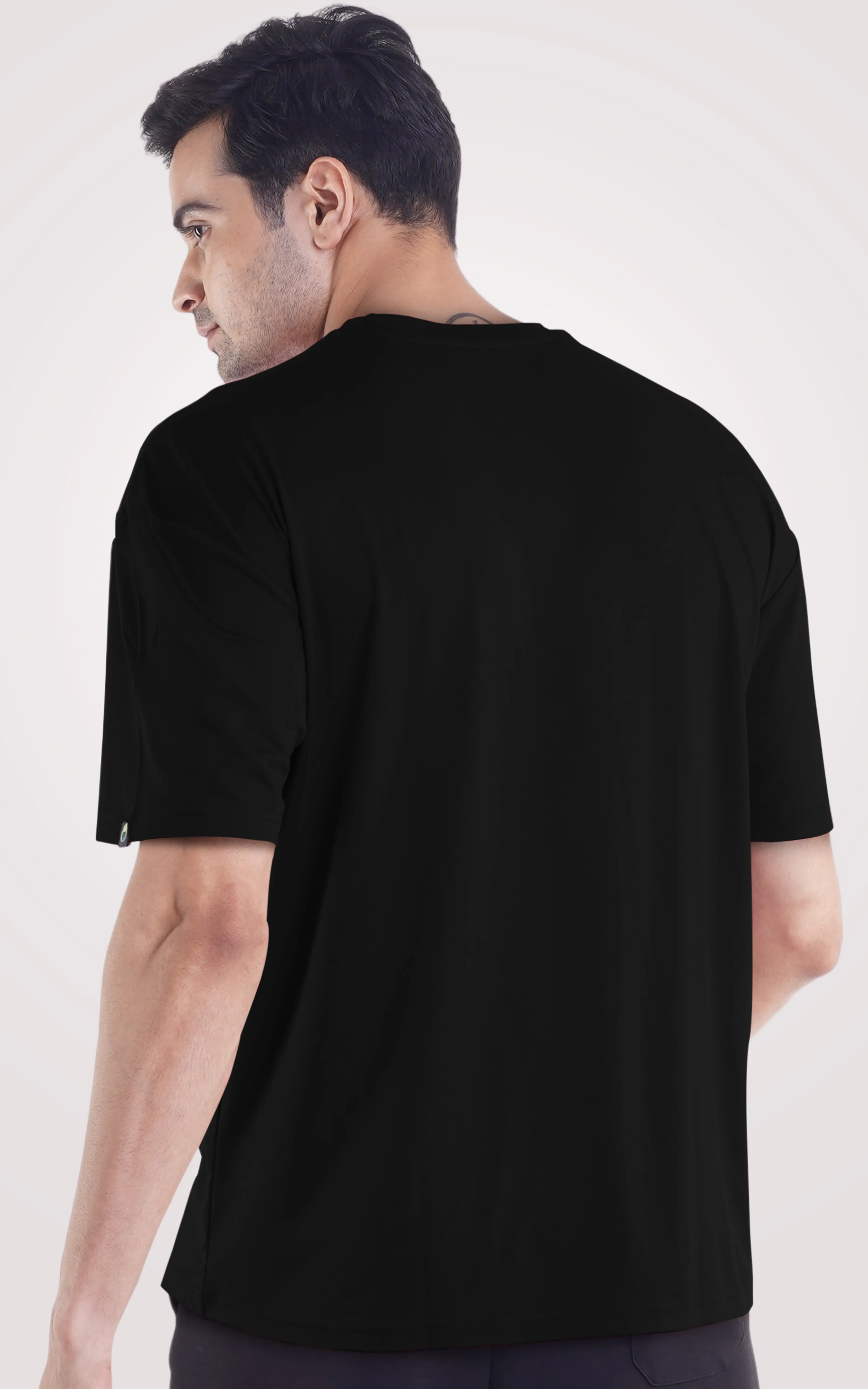 Plain Black Over Size T-Shirt