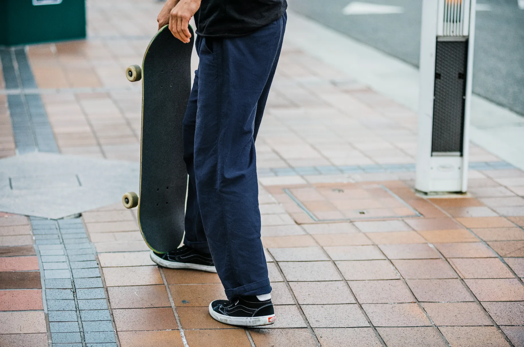 Skate Vitals Axel Loose Tapered Pants Navy