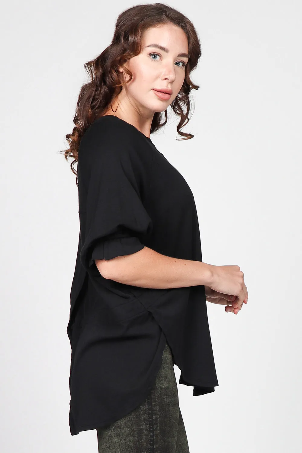 Tulip Back Loose Fit Top