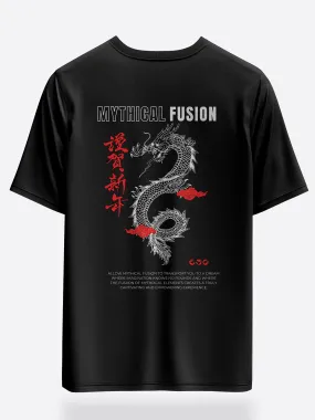 Unisex Mythical Fusion Oversized Graphic Tees