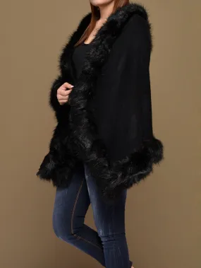 Woolen Fur Shawl